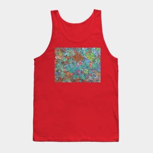 Gingko abstract Tank Top